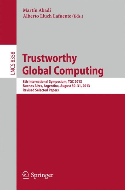 E-kniha Trustworthy Global Computing Martin Abadi