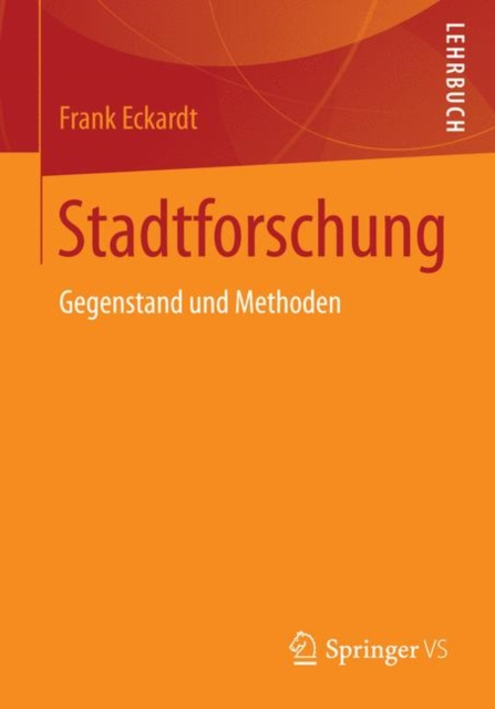 E-kniha Stadtforschung Frank Eckardt