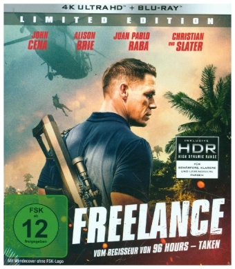 Wideo Freelance, 1 Ultra HD Blu-ray + 1 Blu-ray (Limited Edition) Pierre Morel
