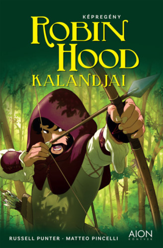 Libro Robin Hood kalandjai Russell Punter