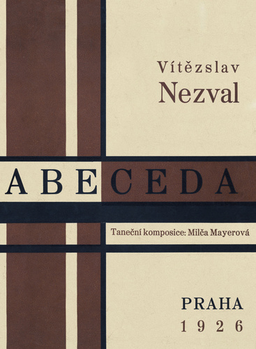 Kniha Abeceda - Taneční kompozice Milča Majerová Vítězslav Nezval