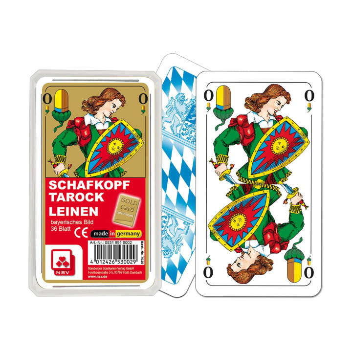 Hra/Hračka Schafkopf - Premium Leinen (NSV) 