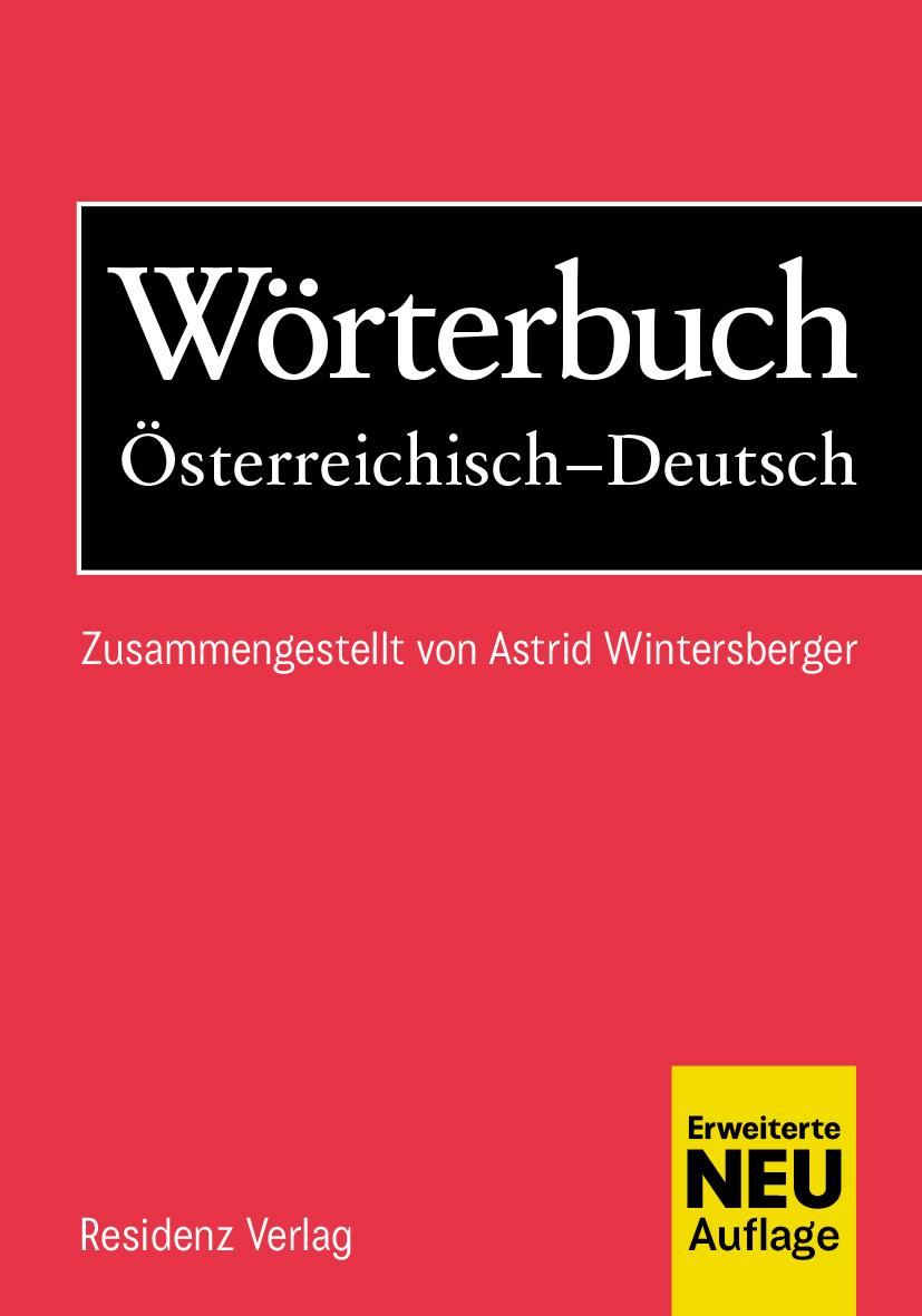 Knjiga Wörterbuch Österreichisch-Deutsch 