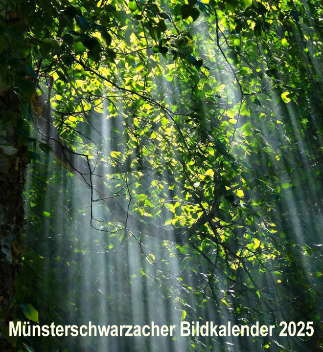 Naptár/Határidőnapló Münsterschwarzacher Bildkalender 2025 