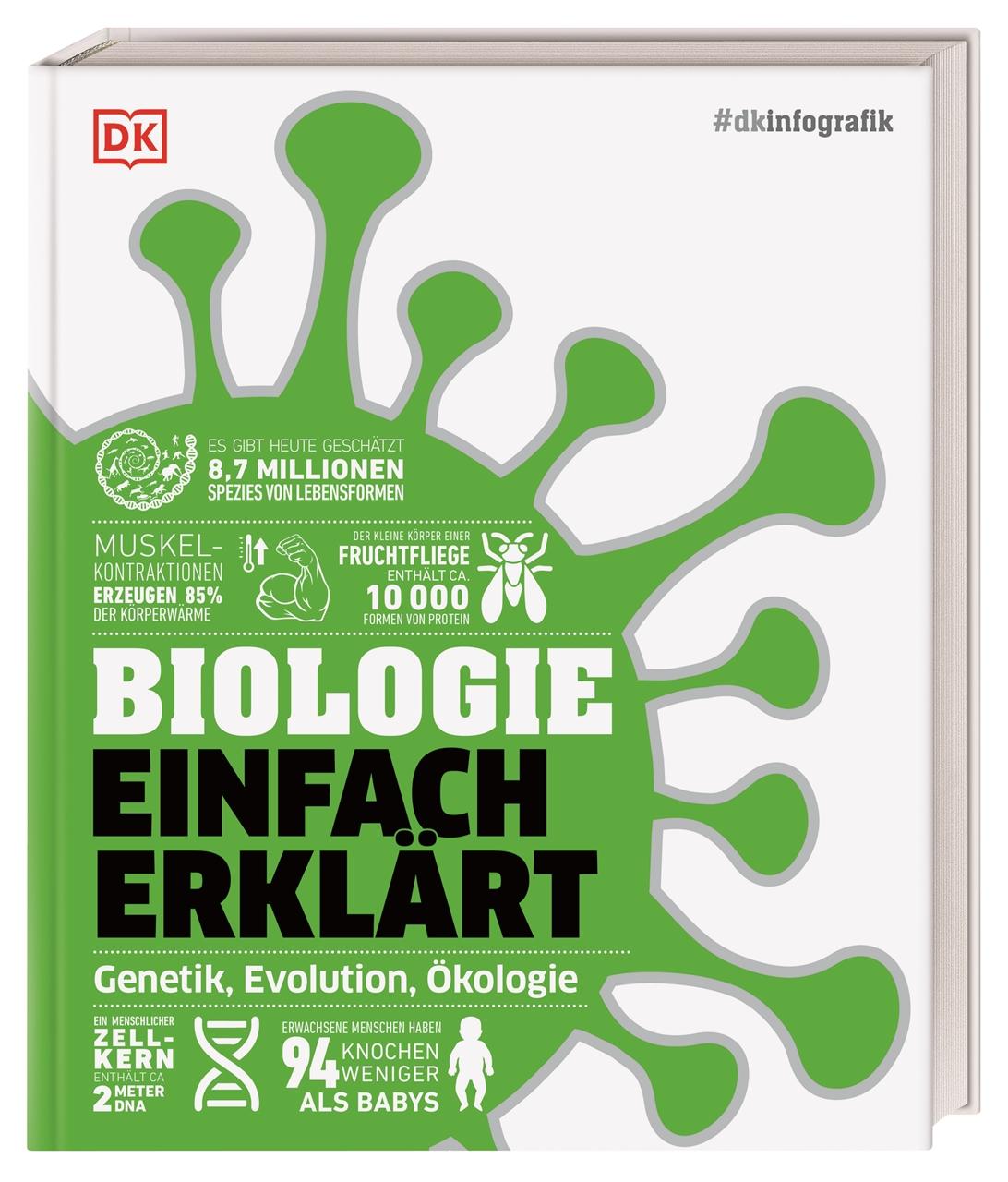 Kniha #dkinfografik. Biologie einfach erklärt Tim Harris