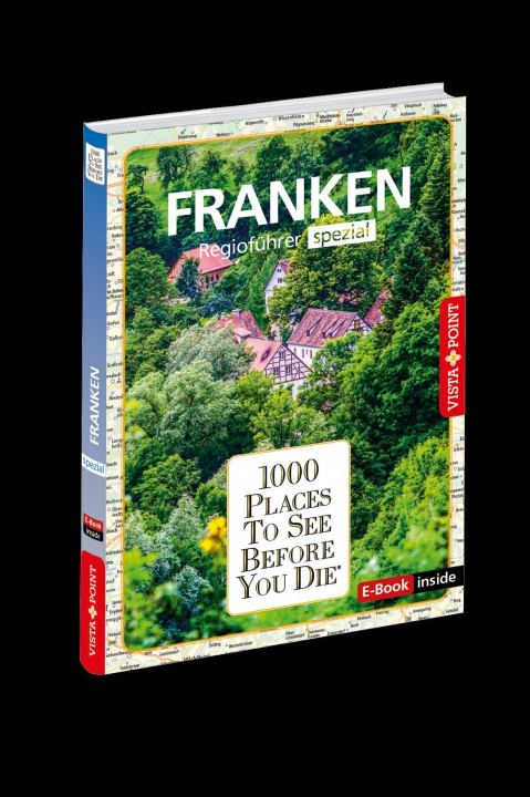 Carte 1000 Places-Regioführer Franken Seufert