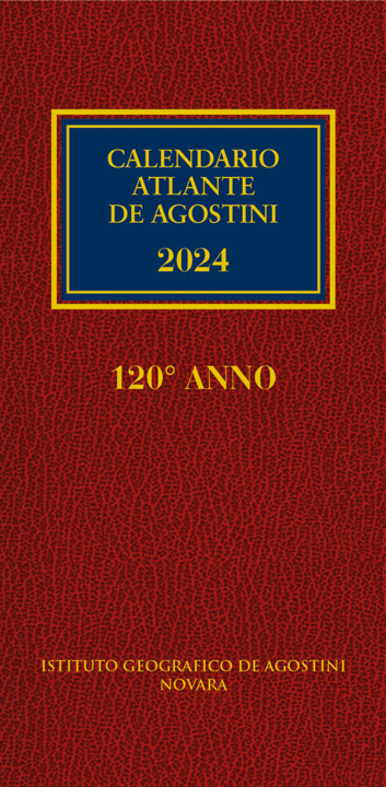 Book Calendario atlante De Agostini 2024 