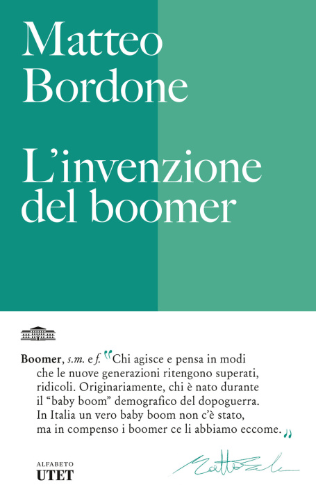 Книга invenzione del boomer Matteo Bordone
