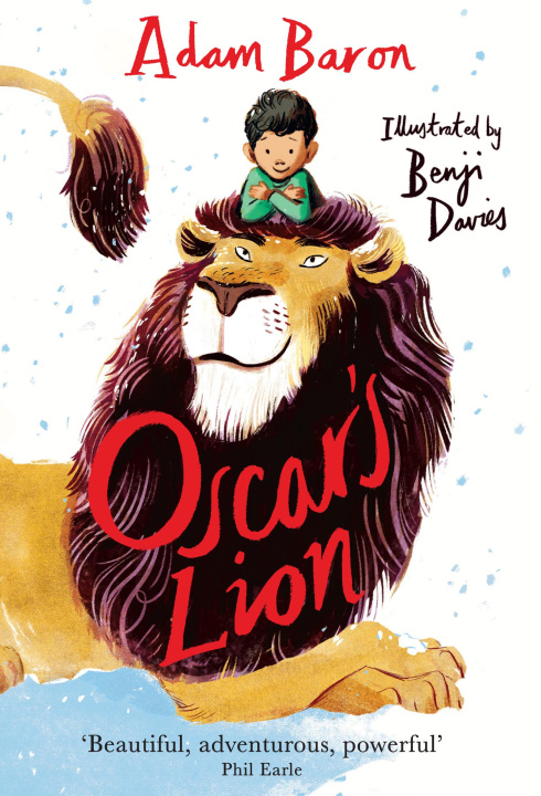 Kniha Oscar's Lion Adam Baron