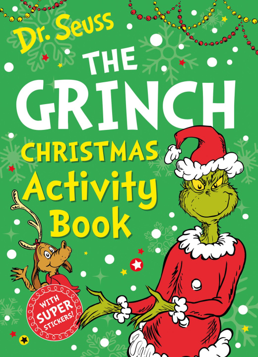 Книга Grinch's Christmas Activity Book Dr. Seuss