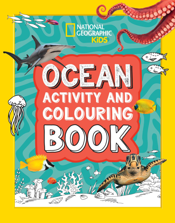 Livre Ocean Activity and Colouring Book National Geographic Kids