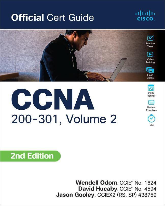 Kniha CCNA 200-301 Official Cert Guide, Volume 2 Wendell Odom