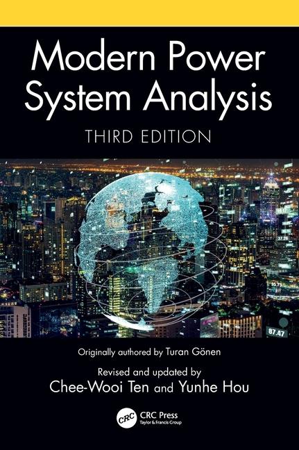 Book Modern Power System Analysis Chee-Wooi Ten