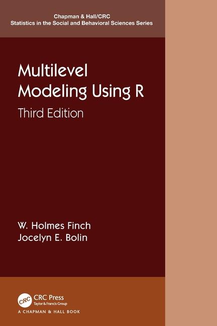 Book Multilevel Modeling Using R Finch