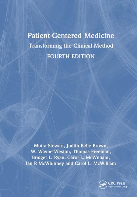Book Patient-Centered Medicine Stewart