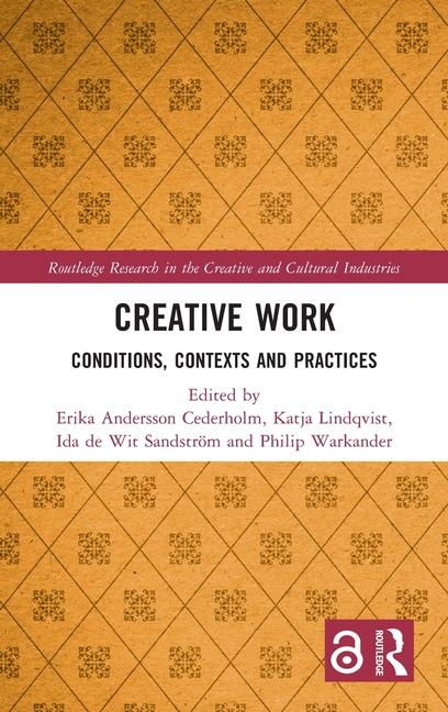 Knjiga Creative Work Erika Andersson Cederholm