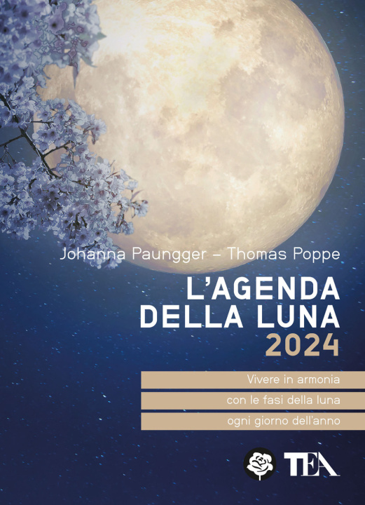 Könyv agenda della luna 2024 Johanna Paungger