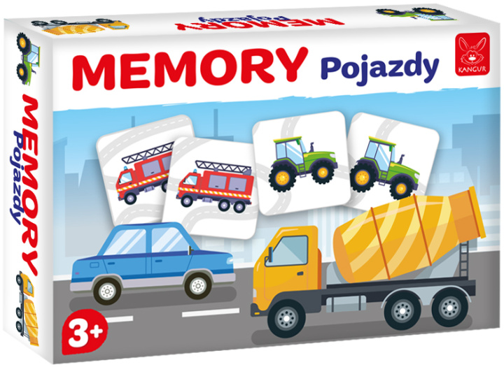 Hra/Hračka Memory Pojazdy.Kangur 
