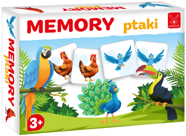 Buch Memory Ptaki. Kangur 
