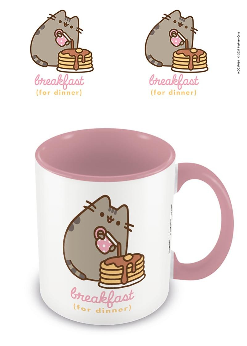 Buch Pusheen Breakfast Pink 11oz/315ml Coloured Inner Mug 