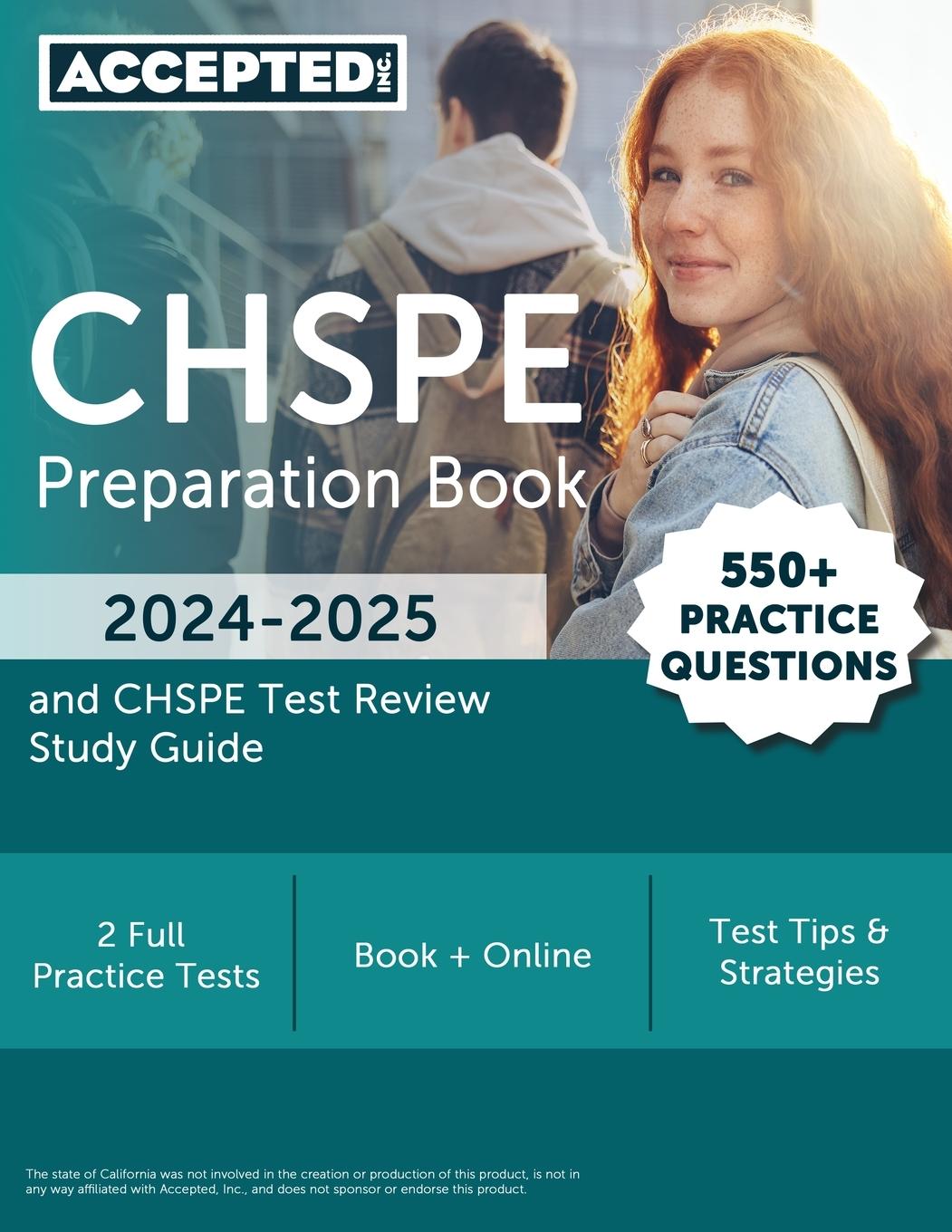 Kniha CHSPE Preparation Book 2024-2025 