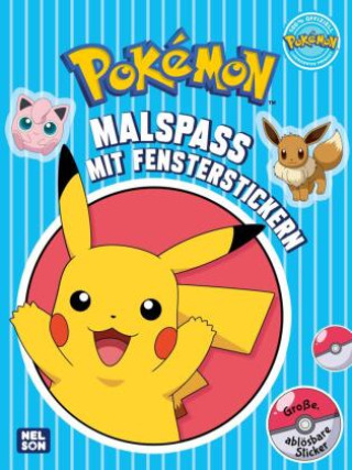 Könyv Pokémon: Malspaß mit Fensterstickern 