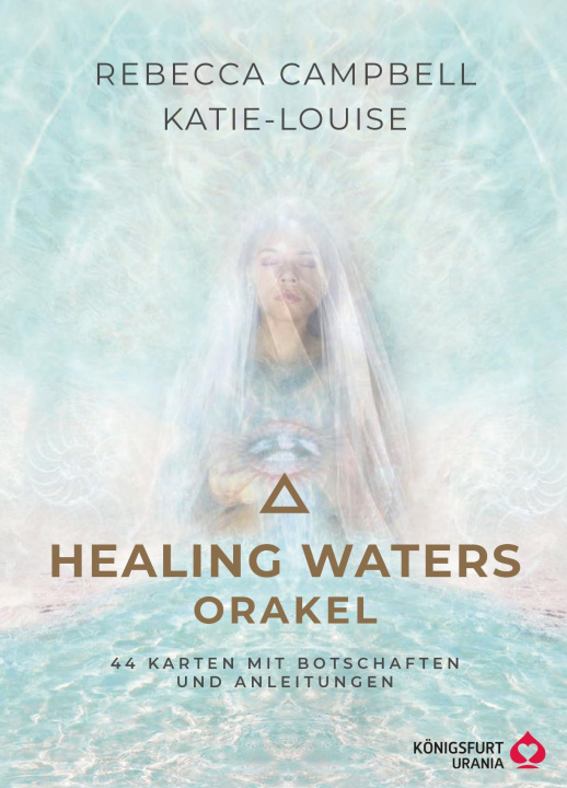 Livre Healing Waters Orakel - 44 Karten mit Botschaften und Anleitungen Katie-Louise