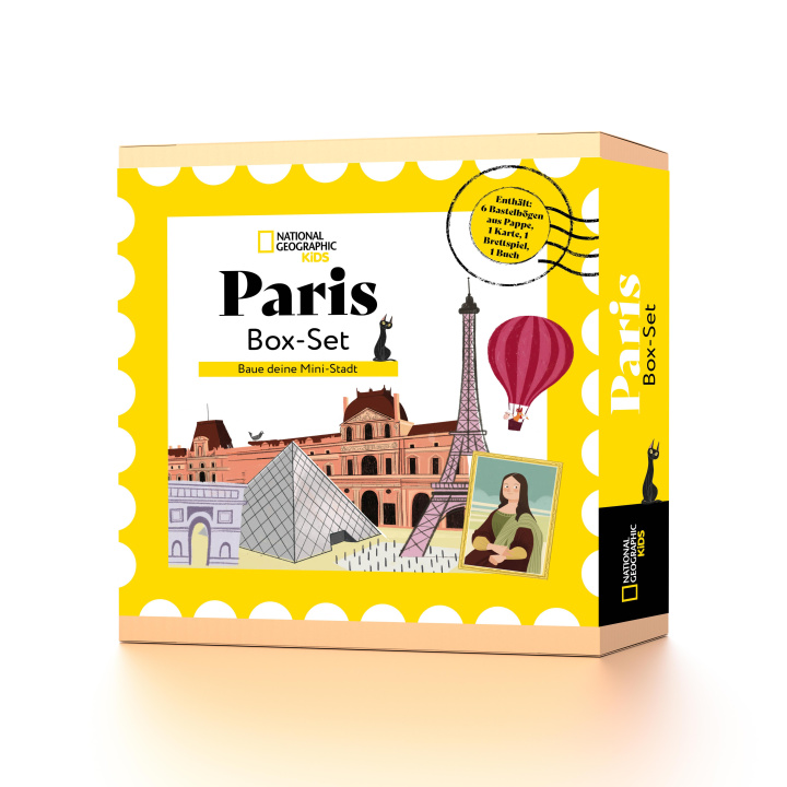 Carte Box-Set Paris. Baue deine Mini-Stadt Laura Re
