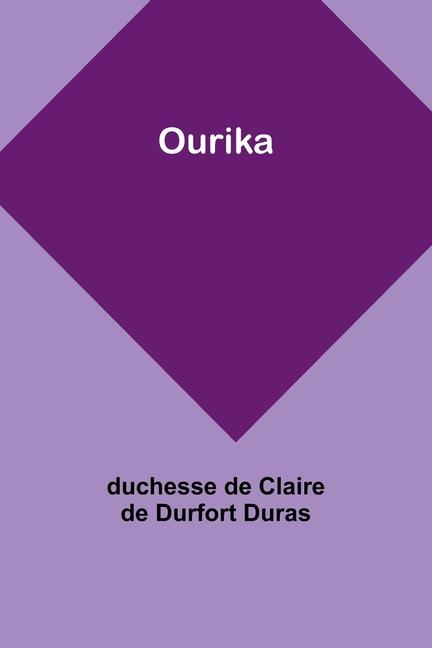 Book Ourika duchesse de Duras