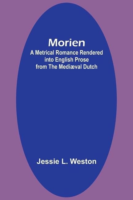 Knjiga Morien Jessie L. Weston