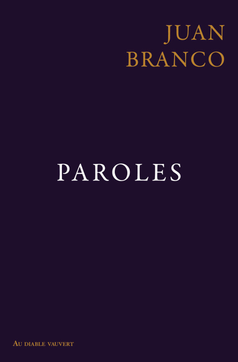 Buch Paroles Branco