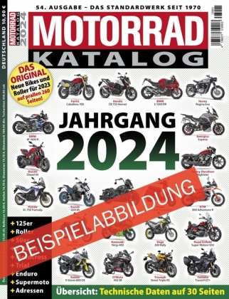 Kniha Motorrad-Katalog 2025 