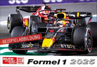 Kalendář/Diář Formel 1-Kalender 2025 