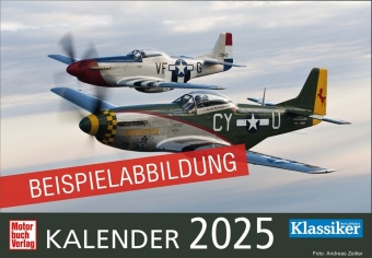 Naptár/Határidőnapló Klassiker der Luftfahrt Kalender 2025 