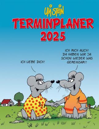 Calendar / Agendă Uli Stein Terminplaner 2025: Taschenkalender Uli Stein