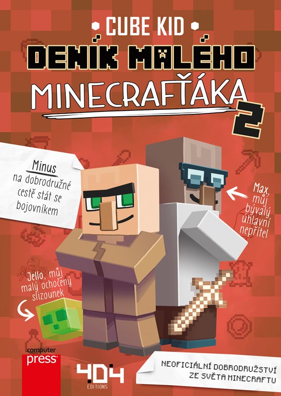 Книга Deník malého Minecrafťáka 2 Cube Kid