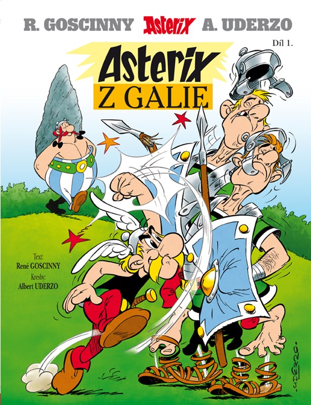 Book Asterix 1 - Asterix z Galie René Goscinny