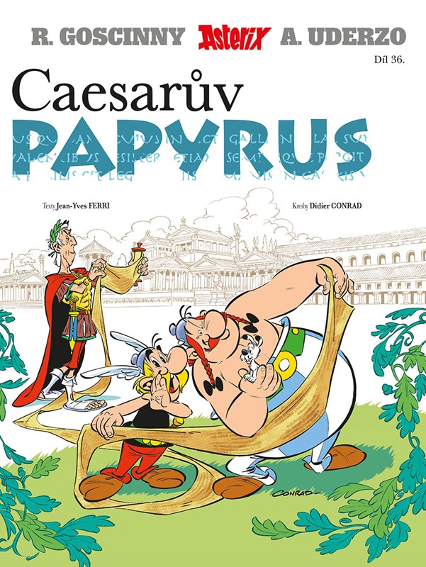 Könyv Asterix 36 - Caesarův papyrus Jean-Yves Ferri