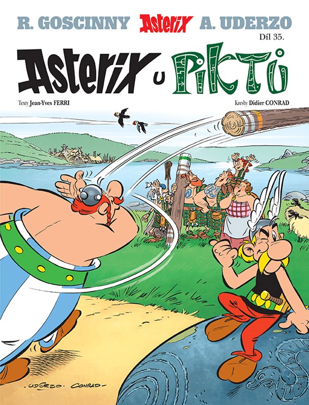 Kniha Asterix 35 - Asterix u Piktů Jean-Yves Ferri