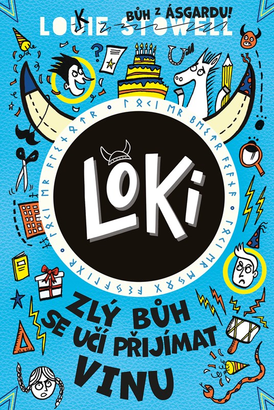 Kniha Loki: zlý bůh se učí přijímat vinu Louie Stowell