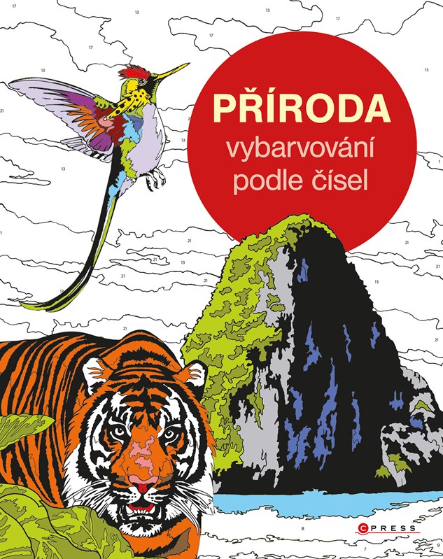 Buch Vybarvování podle čísel: Příroda 