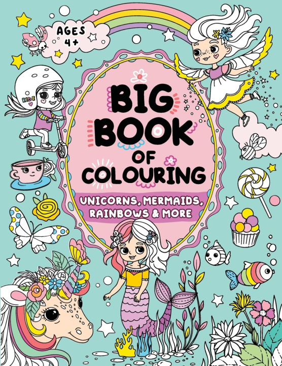 Kniha Big Book of Colouring for Girls 