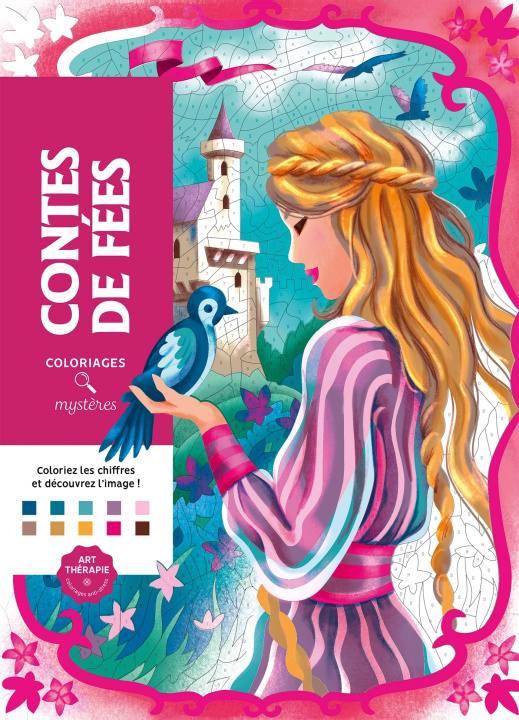 Könyv Coloriages mystères - Contes de fées 