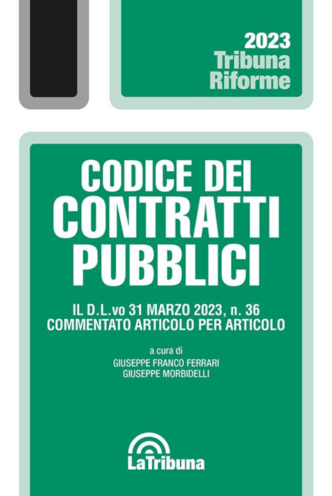 Livre Codice dei contratti pubblici 