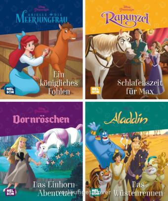 Carte Nelson Mini-Bücher: 4er Disney Pferde-Geschichten 1-4 