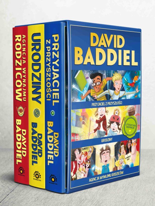 Kniha PAKIET Przyjaciel z przyszłości /Urodziny / Agencja Wynajmu Rodziców David Baddiel
