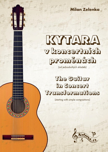 Kniha Kytara v koncertních proměnách Milan Zelenka