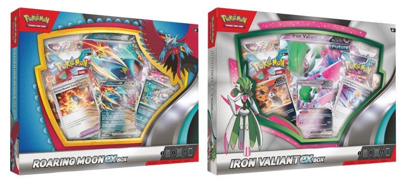 Hra/Hračka Pokémon TCG: Roaring Moon / Iron Valiant ex Box 