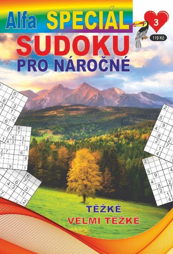 Книга Sudoku speciál pro náročné 4/2023 