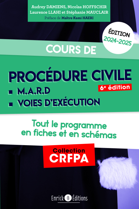 Kniha Cours de procédure civile et modes alternatifs de règlement des différends 2024-2025 Damiens